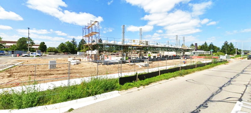 Chippewa Lanes - New Building Going Up 2023 (newer photo)